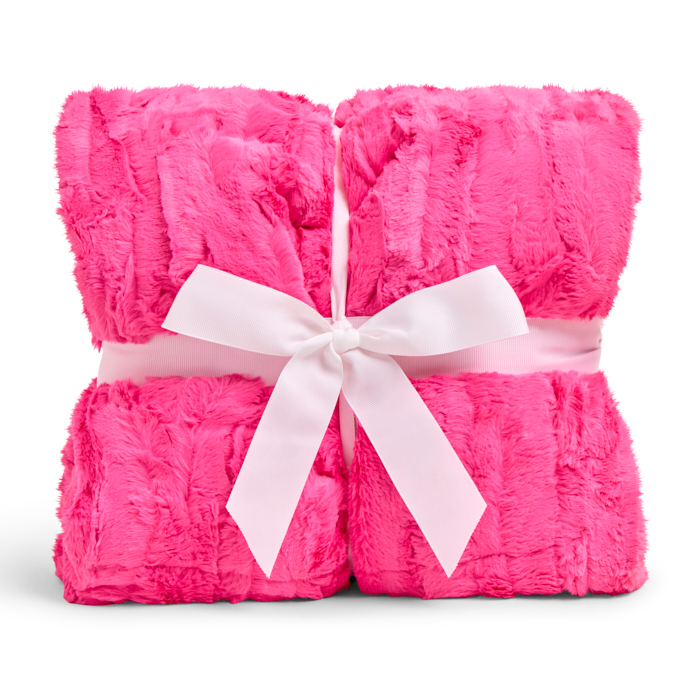 60\" x 72\" Luxe Cuddle® Blanket Willow Think Pink